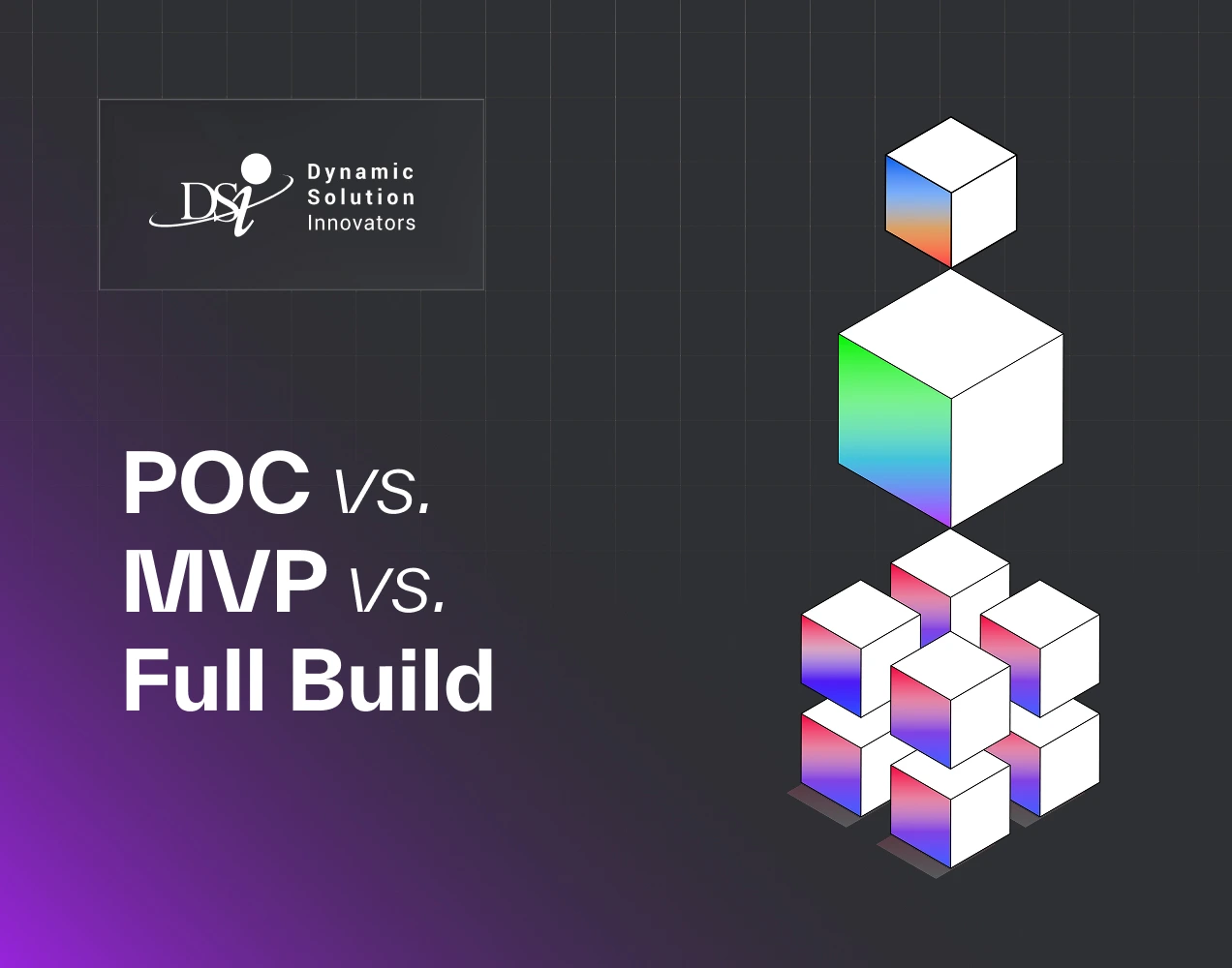 POC vs. MVP vs. full product build: Which do you actually need?